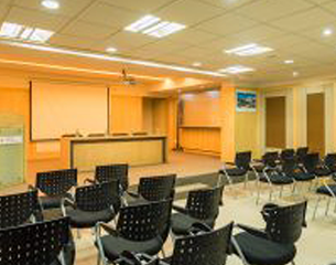 University state-of-the-art interactive digital seminar auditorium room