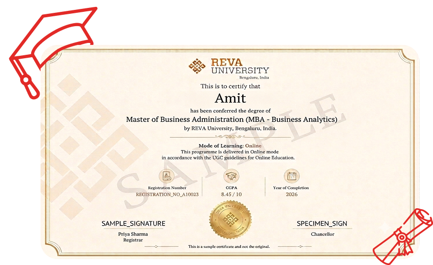 MBA Degree Certificate